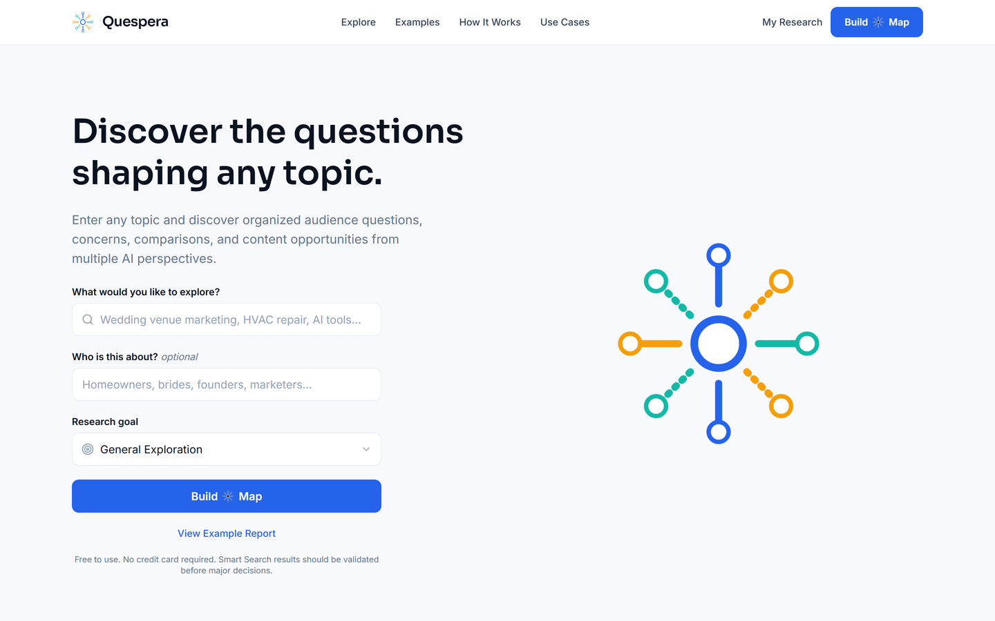 Quespera interface